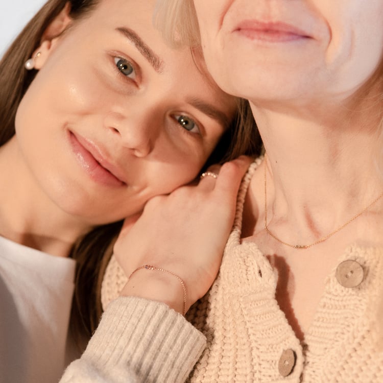 Strieborný náramok s drahokamami podľa vášho výberu Ruby 119462