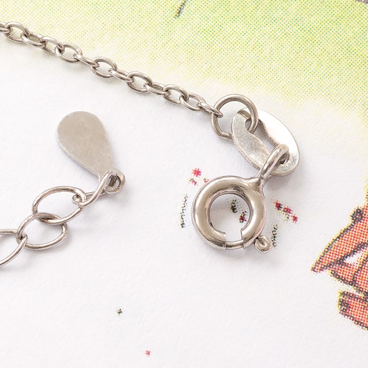 Strieborný náramok Malý princ s líškou a gravírom 122298