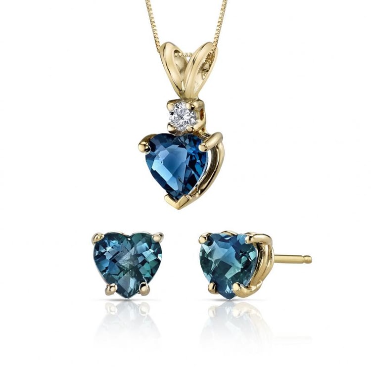 Zlatá kolekcia šperkov s londýnskymi topásmi Otameia 20672