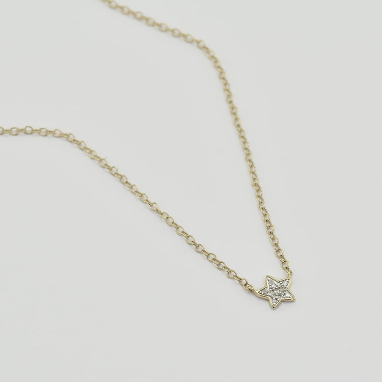 Náhrdelník s diamantovou hviezdou Lynet 42141