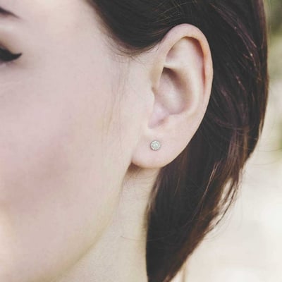 Diamantové náušnice