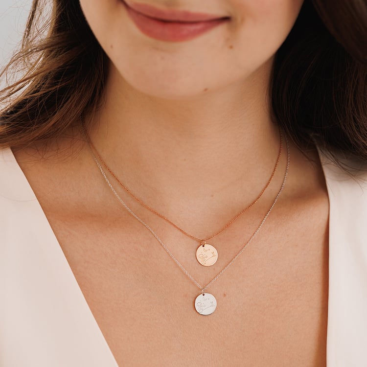 Zlatý prívesok Malý princ s líškou a gravírom 157466