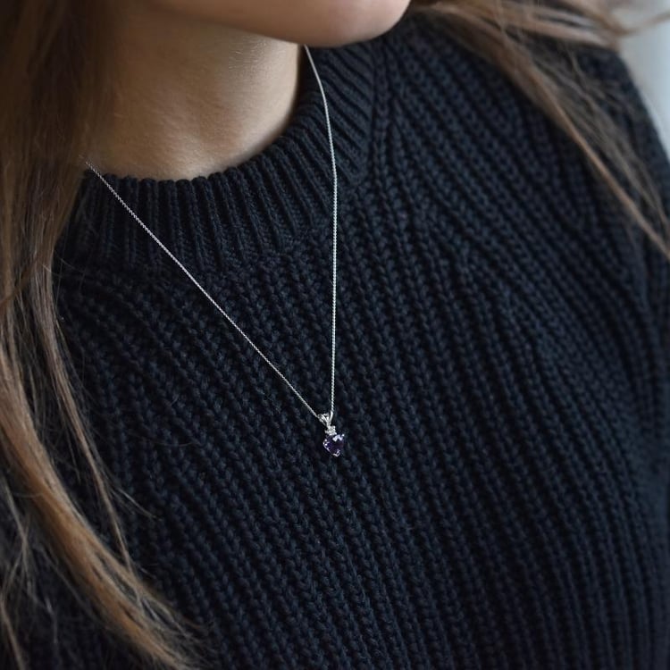 Náhrdelník s ametystom 36962