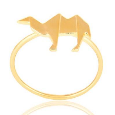  Fashion pozlátený prsteň s ťavou Vincent