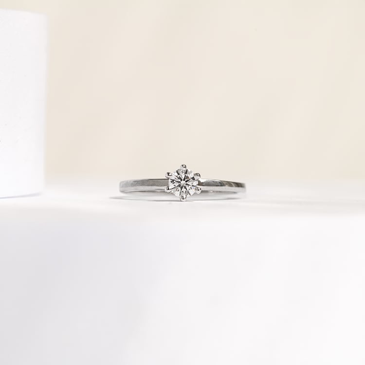 Zásnubný prsteň s lab-grown diamantom Rabby 142984