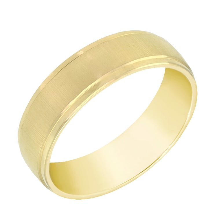 Pánsky prsteň s matným povrchom 60538