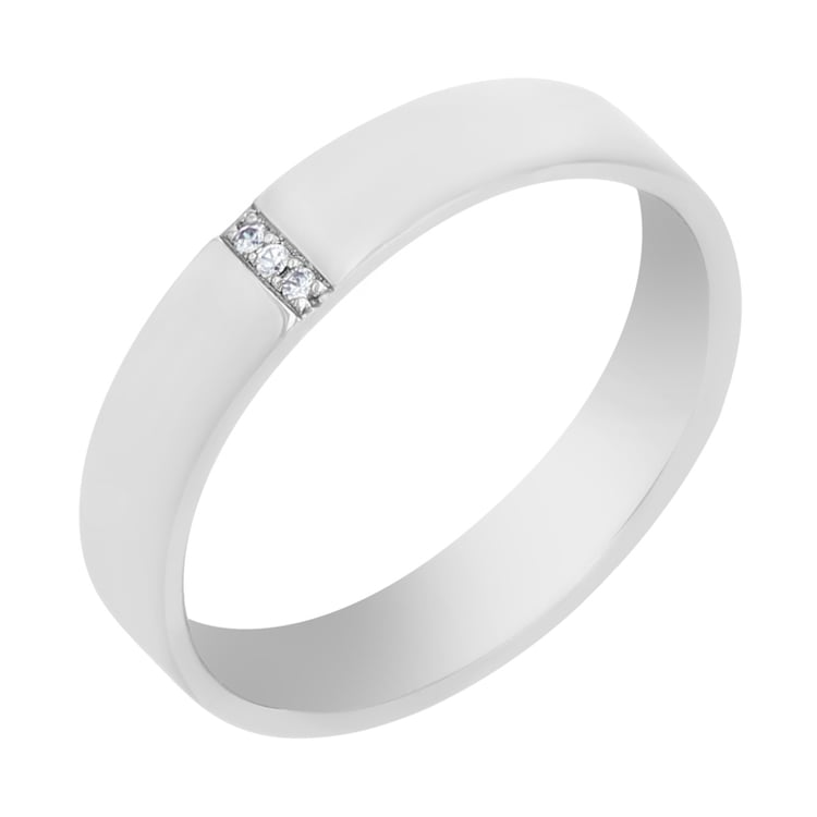 Zlaté svadobné prstene s diamantmi Xaria 105520