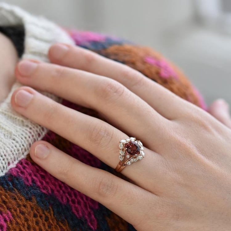 Zlatý prsteň s turmalínom Ceara 6460