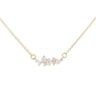 Cluster náhrdelník s diamantmi Beck