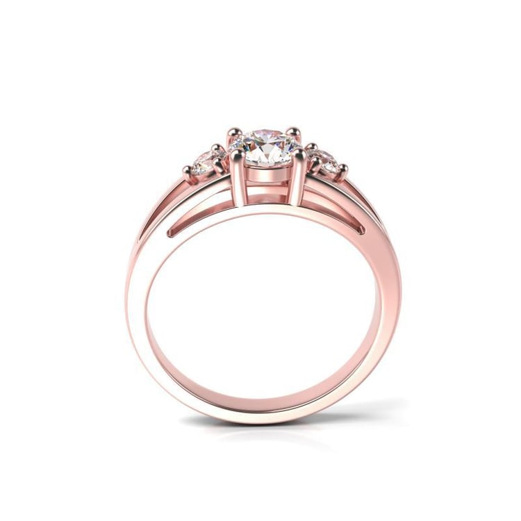 Prsteň s diamantmi 98956