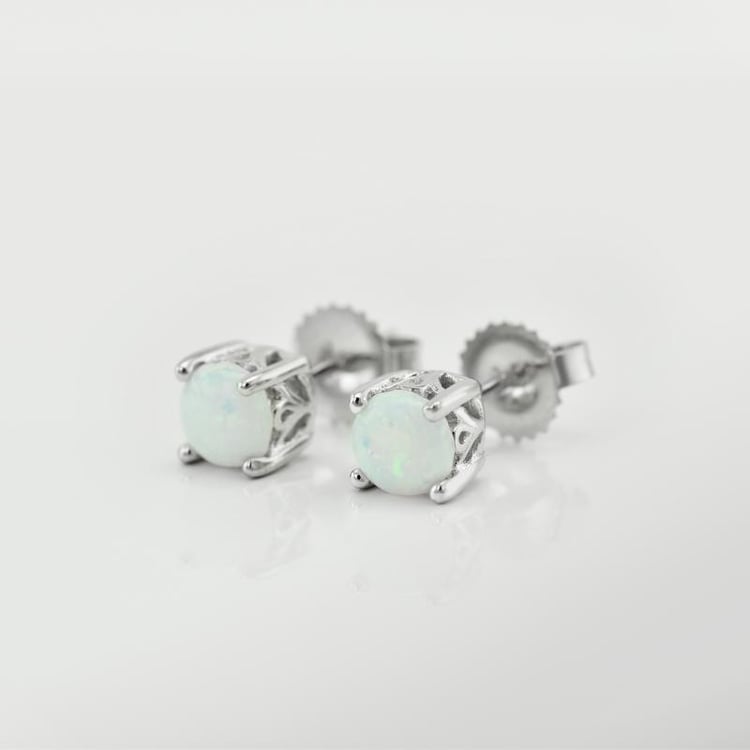 Náušnice zo striebra 17487