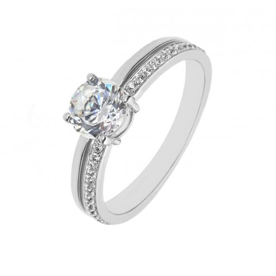 Platinový prsteň Galy