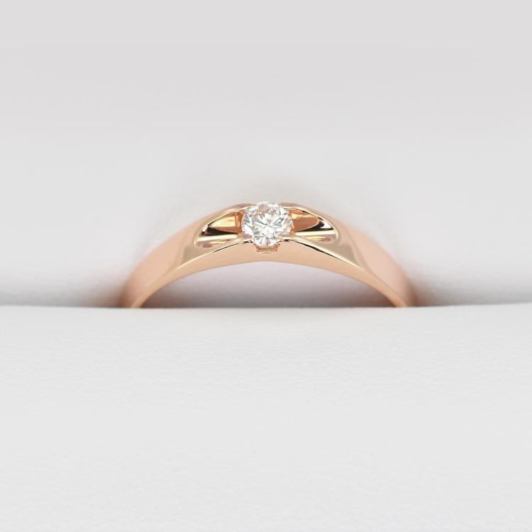 Prsteň s diamantom 13378