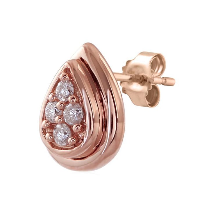 Zlaté náušnice Hamonie 10551