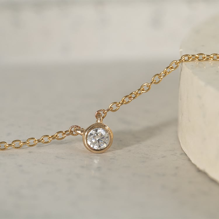 Minimalistický náramok s moissanitom Lepio 123132