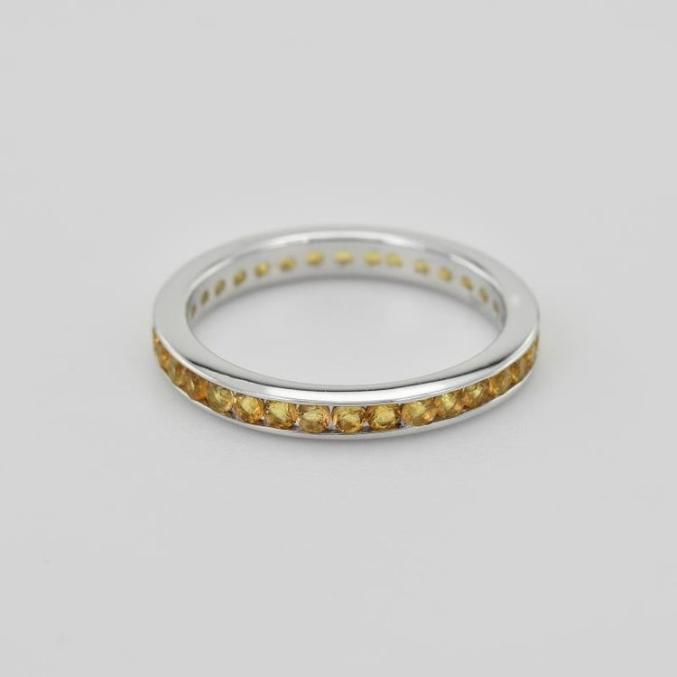 Prsteň s citrínmi 14434