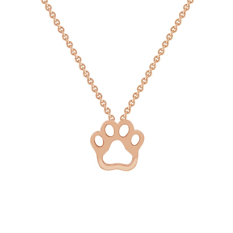 Zlatý prívesok sa psie labkou 58780