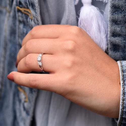 Set prsteňov s možnosťou výberu diamantu Fera