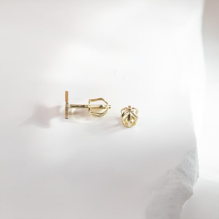 Skrutkovacie náušnice v tvare hviezdičiek Malý princ 151454