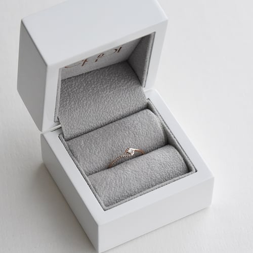 Romantický zásnubný prsteň s diamantmi Laurena