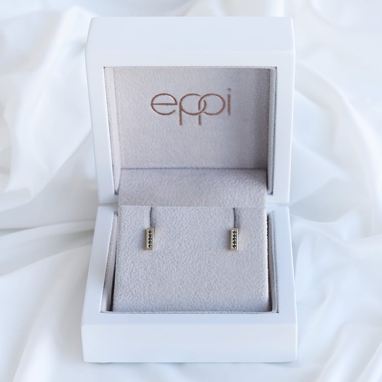 Náušnice s diamantmi 92715