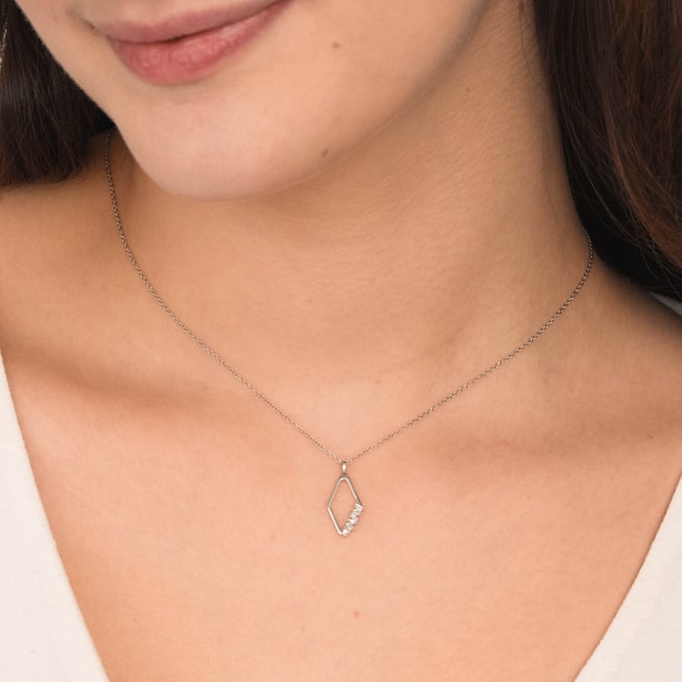 Zlatý prívesok s lab-grown diamantom 165754