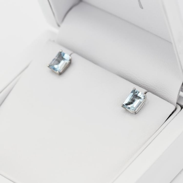 Zlatá kolekcia šperkov s akvamarínmi Latania 15445