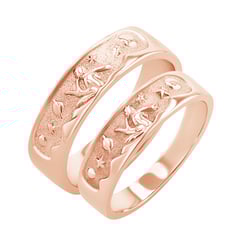 Ručne ryté snubné prstene Malý princ