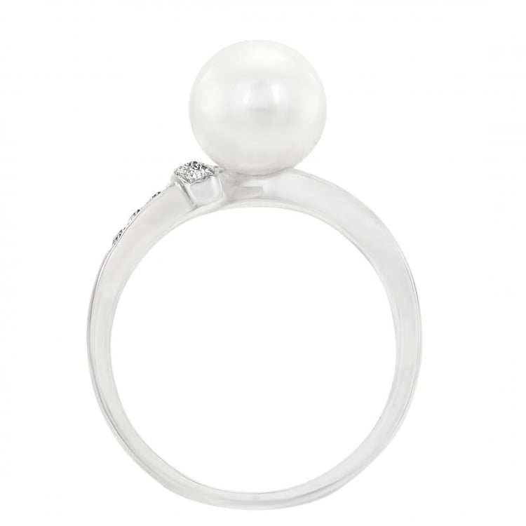 Belostná perlová symfónia v prsteni Albali 27492