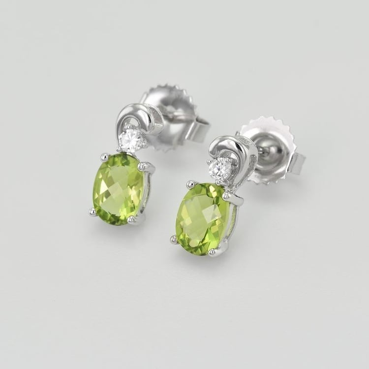 Olivínové náušnice 22411