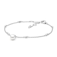 Strieborný náramok s perlou Uzoma