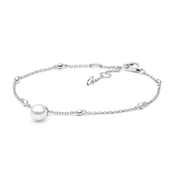 Strieborný náramok s perlou Uzoma