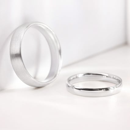 Komfortné svadobné obrúčky zo zlata Milda