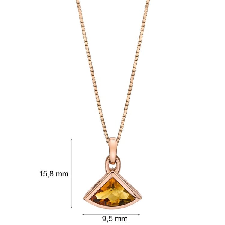 Náhrdelník s citrínom 26632