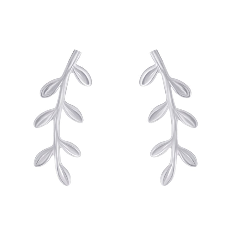  Strieborné náušnice ear climber