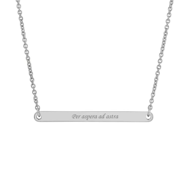 Náhrdelník z bieleho zlata