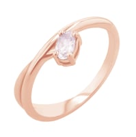 Prsteň s oválnym růženínom Cellini