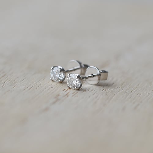 Náušnice s 0.50ct diamantmi Jadine