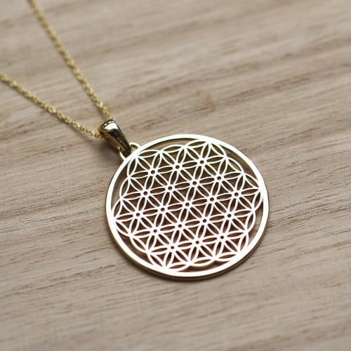 Kvet života v prívesku s diamantmi Yane
