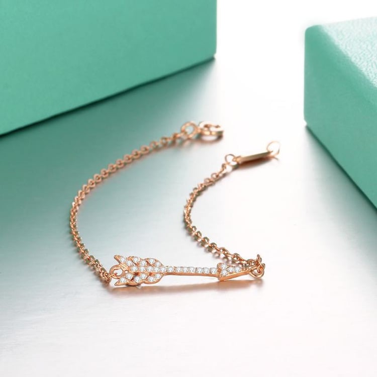 Pozlátený náramok Celossia 7458