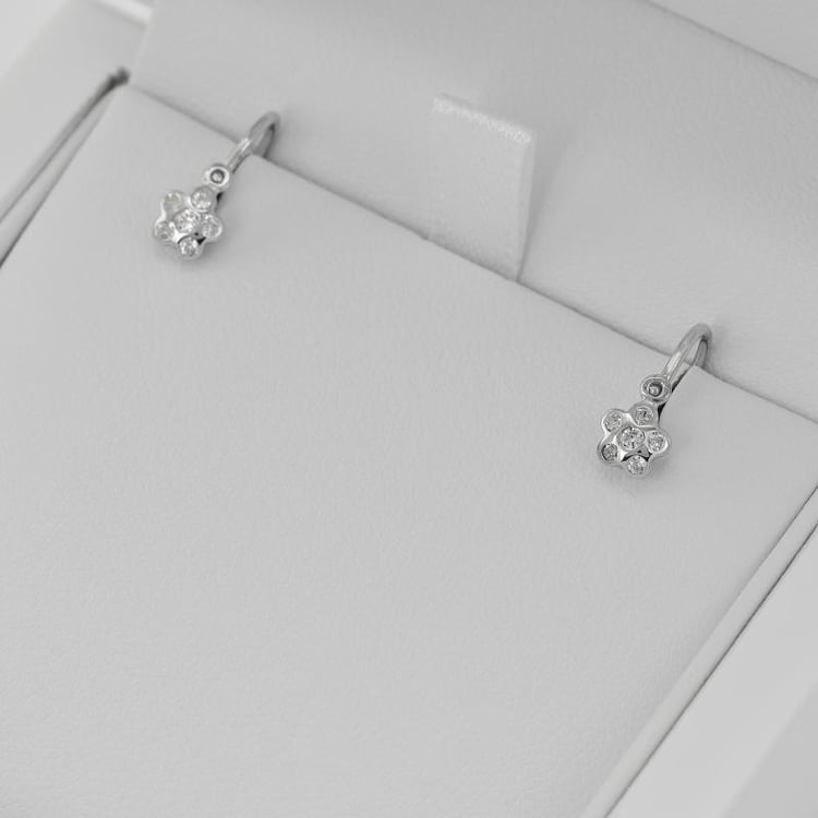 Diamantové náušnice pre deti 145281