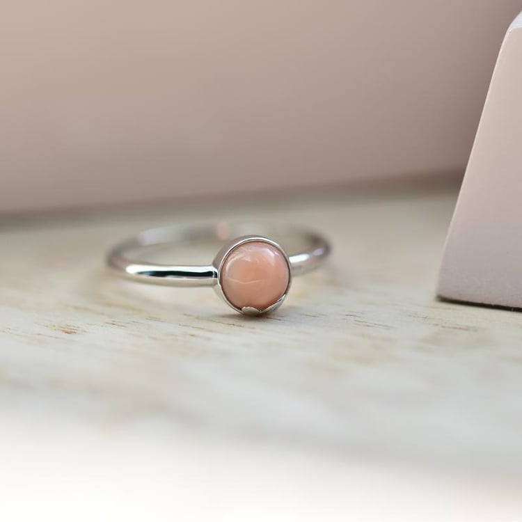 Korálový zlatý prsteň 40583