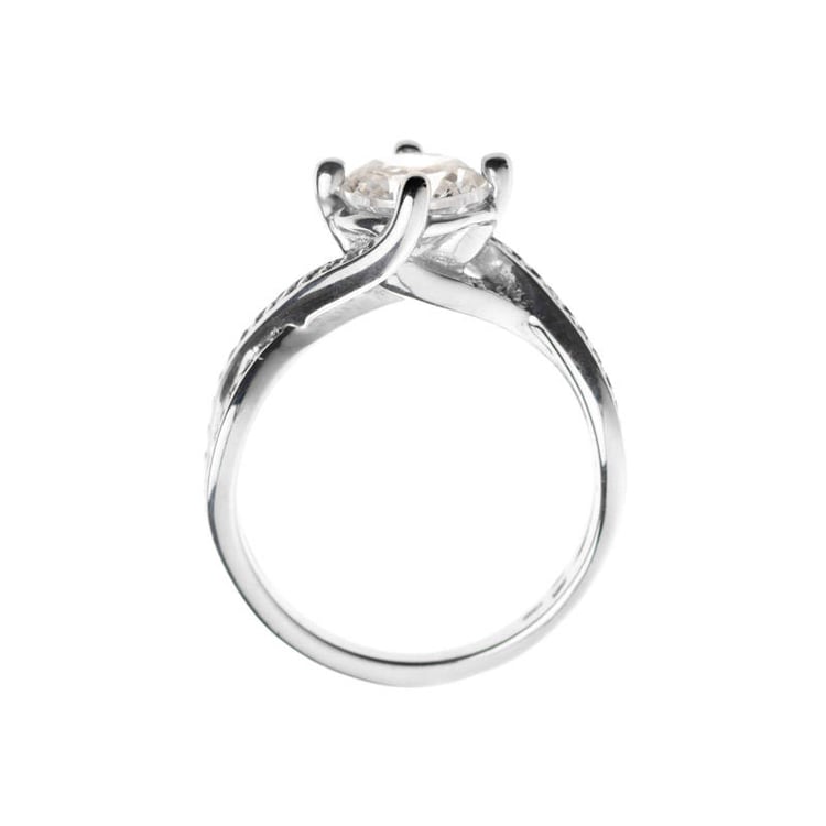 Zlatý diamantový prsteň Allysa 7575