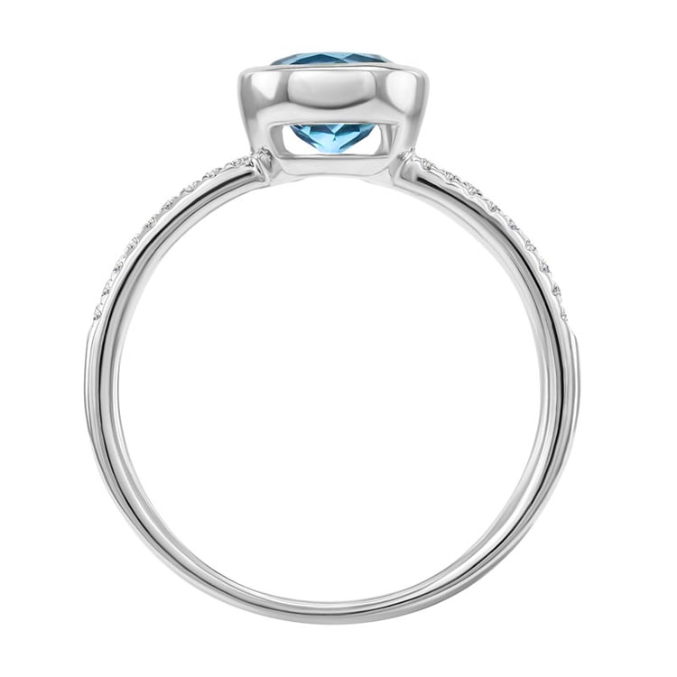 Topásový prsteň zo zlata 6466