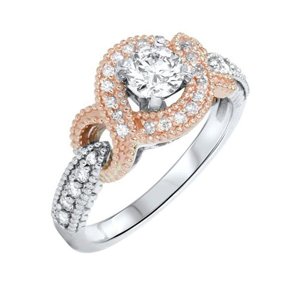 Prsteň z dvoch druhov zlata