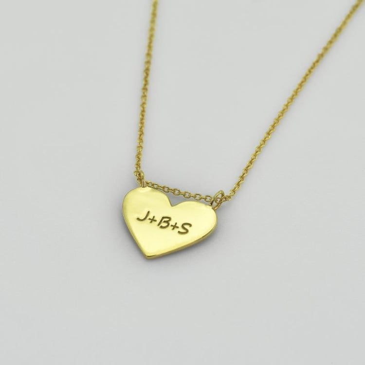 Zlatý náhrdelník s gravírom 43940