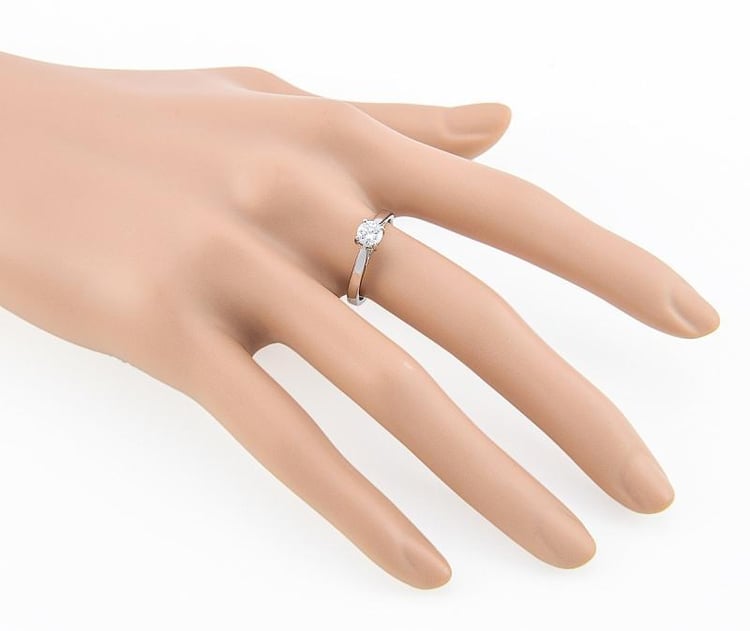 Diamantový prsteň ze zlata Lavender 980