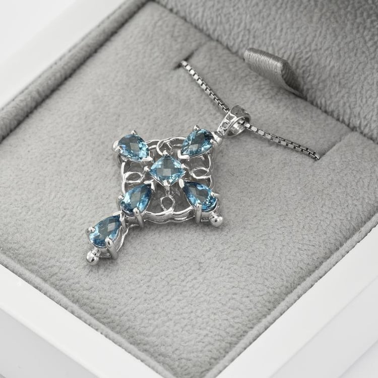 Topásový náhrdelník Damia 39114