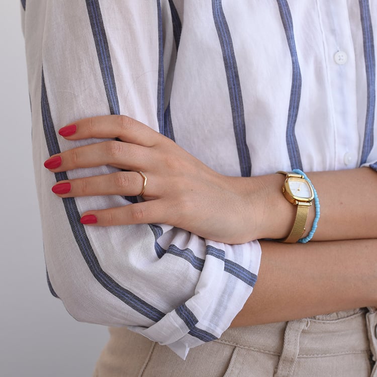 Vykrojený eternity prsteň s lab-grown diamantmi Norene 101325