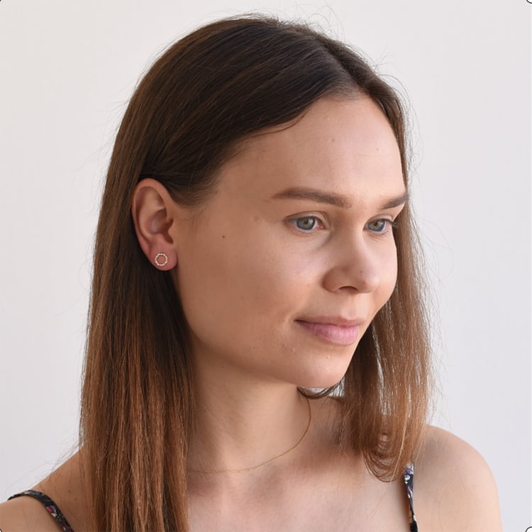 Karma náušnice 64959